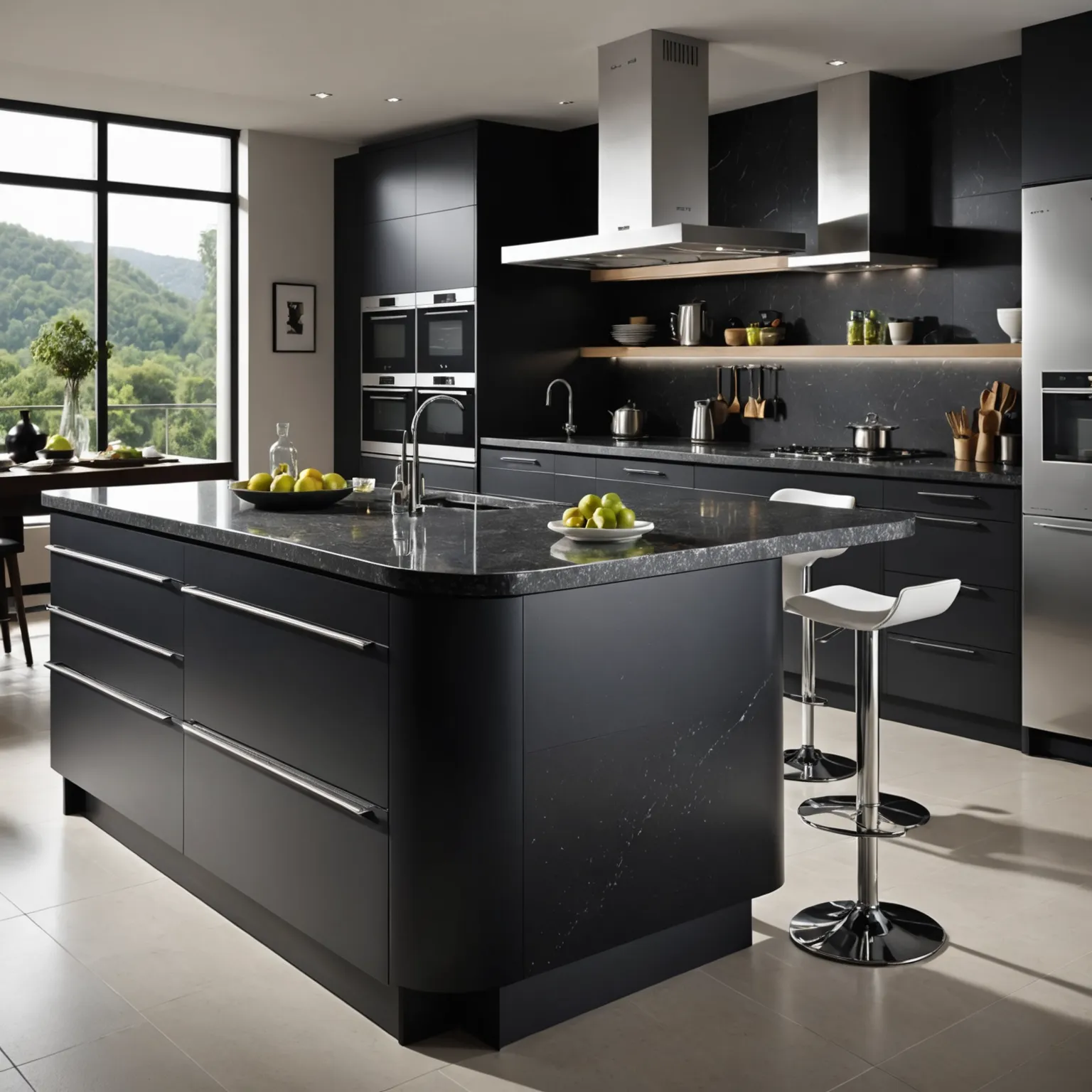 Granite countertop fabrication process